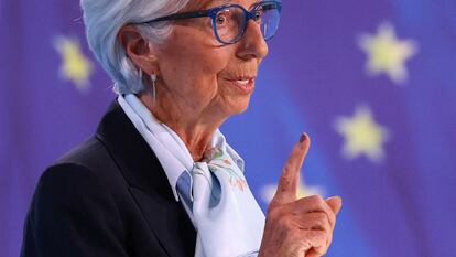 Christine Lagarde, presidenta del BCE.