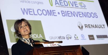 La ministra de Medio Ambiente, Agricultura, Pesca y Alimentación, Isabel García Tejerina