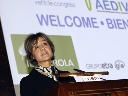 La ministra de Medio Ambiente, Agricultura, Pesca y Alimentación, Isabel García Tejerina