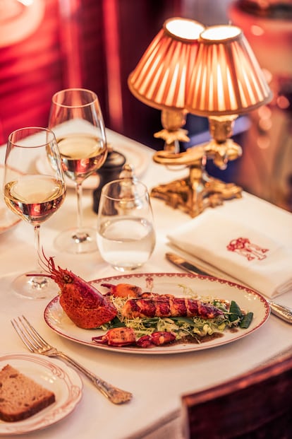 Lobster, salad and truffle vinaigrette. Image provided by the restaurant.