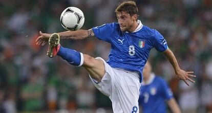 Marchisio, en el partido contra Irlanda.