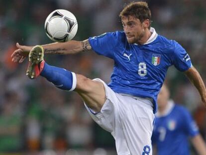 Marchisio, en el partido contra Irlanda.
