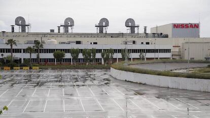 Planta de Nissan en la Zona Franca de Barcelona.