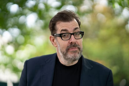 Richard Osman, en el festival de Cheltenham en octubre de 2023.