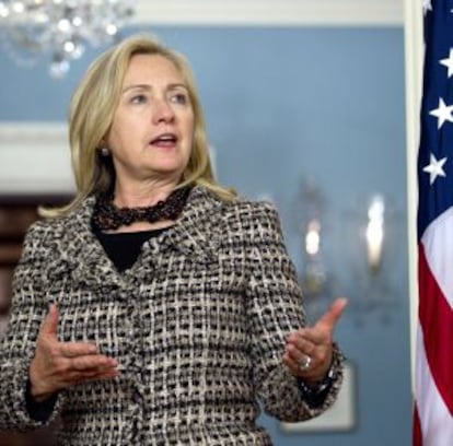 La secretaria de Estado, HIllary Clinton.