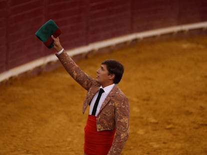 Corrida de toros en Campo Pequeno, en Lisboa, el pasado 5 de julio.