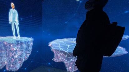 Un ecosistema digital para desarrollar el metaverso presentado en la Feria de Madrid, el pasado enero.