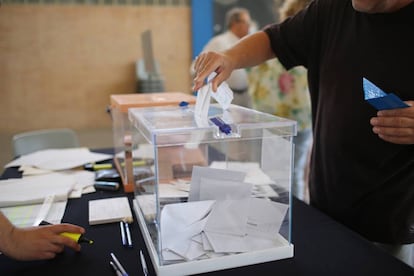 Jornada de votación en las elecciones del 26-J.