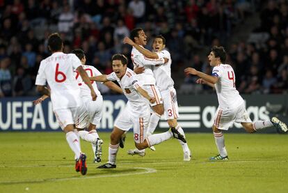 Thiago, Ander Herrera, Adrián , Javi Martínez, Jeffren, Mata, son algunos de los jugadores que conquistaron la Eurocopa sub 21 el pasado mes de junio, y serán también los artífices de los próximos éxitos de la Selección absoluta.