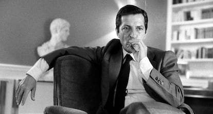 Suárez, meses después de abandonar la presidencia del Gobierno en 1981.
