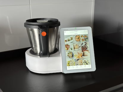 El robot de cocina Taurus MyCook Next, que cuenta con una completa plataforma con más de 20.000 recetas de todo tipo.