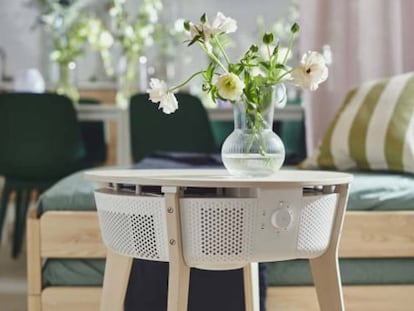 IKEA lanza un purificador de aire que… ¡también es una mesa!