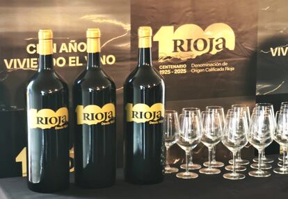 Las botellas de vino de Rioja desaparecidas tras la gala de los Goya en Granada. 