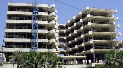 Viviendas en construcci&oacute;n en Estepona (M&aacute;laga). 