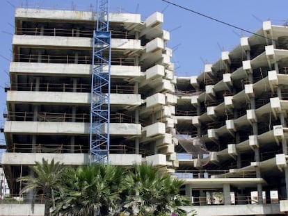 Viviendas en construcci&oacute;n en Estepona (M&aacute;laga). 