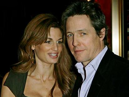 Hugh Grant y Jemima Khan