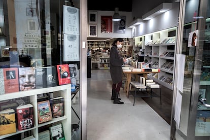 La librería valenciana Ramon Llull.