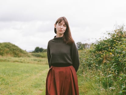 A escritora irlandesa Sally Rooney, no último mês de julho.