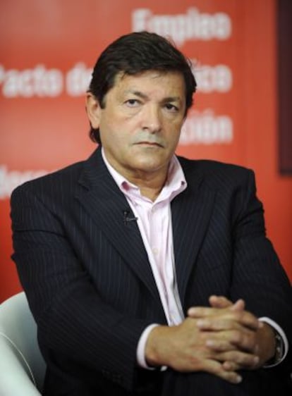 Javier Fern&aacute;ndez, secretario general del PSOE asturiano.