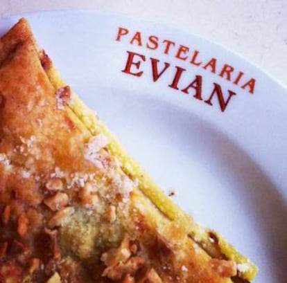 Um jesuíta da pastelaria lisboeta Evian.