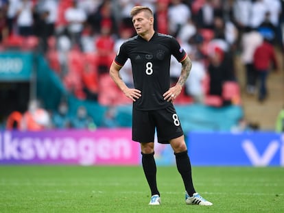 Último partido del internacional alemán Toni Kroos contra Inglaterra en Wembley.