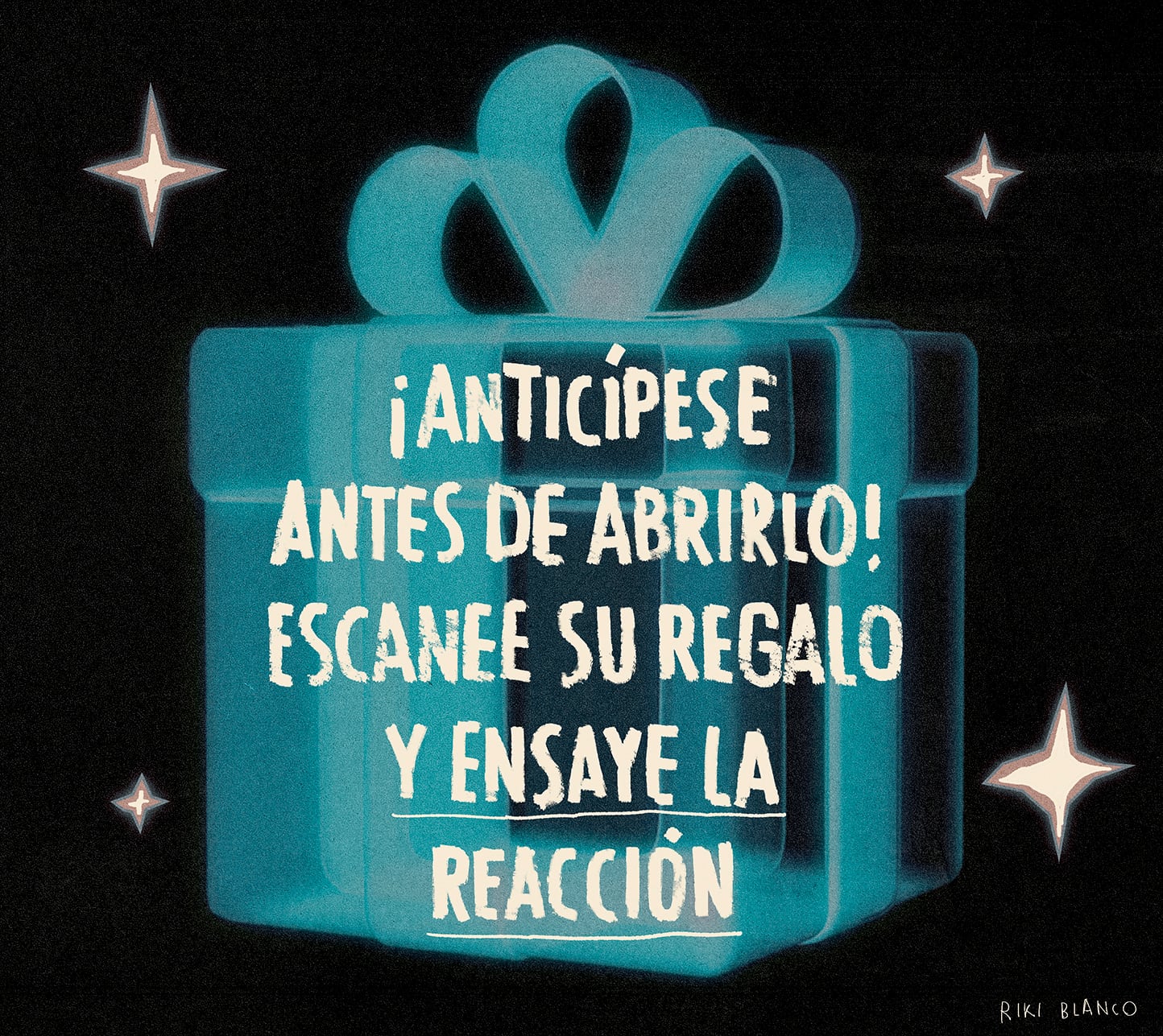 Riki Blanco: regalo transparente