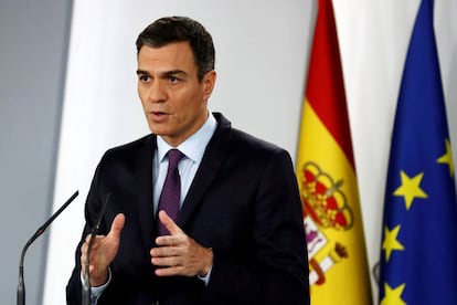 Spanish Prime Minister Pedro Sánchez.