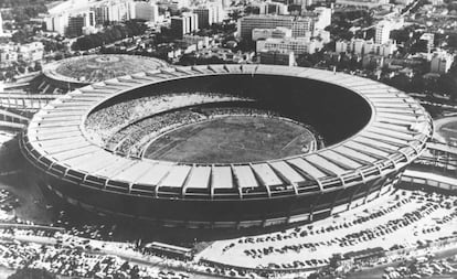 El estadio de Maracana stadium, en 1950.