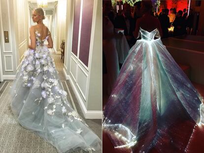 Los vestidos tecnológicos de la gala MET, ¿la decepción de la noche?
