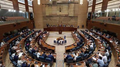 Vista general de la Asamblea de Madrid. 