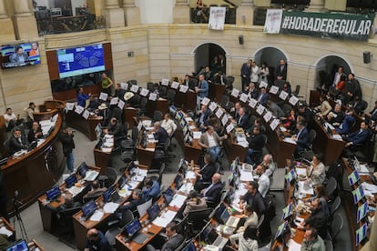 Debate sobre el uso adulto del cannabis en Colombia, en el Senado de la República de Colombia, en Bogotá