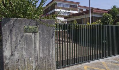 Entrada del colegio Las Acacias de Vigo, que solo admite ni&ntilde;as.