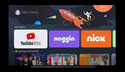 Google TV para niños