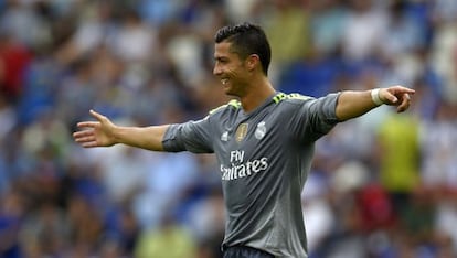 Cristiano Ronaldo en Cornellà-El Prat.