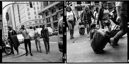 Gran Vía. Diciembre, 2016.