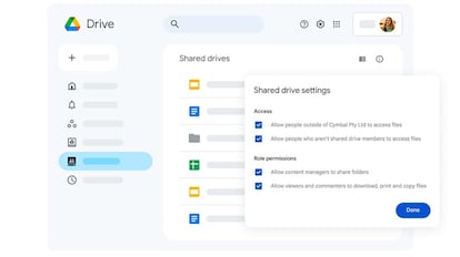 Uso de la app de Google Drive