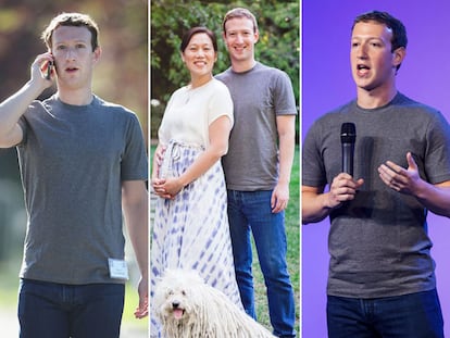 Ante la duda: camiseta gris, por Mark Zuckerberg