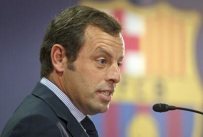 Sandro Rosell, presidente del Barcelona.