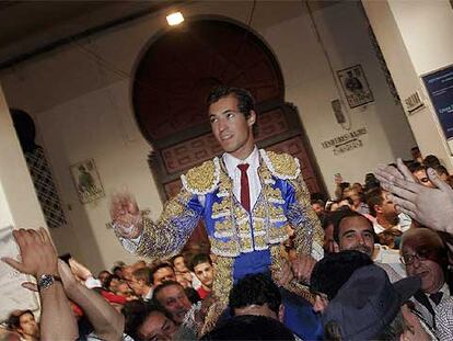 César Jiménez abrió ayer la puerta grande de Madrid.