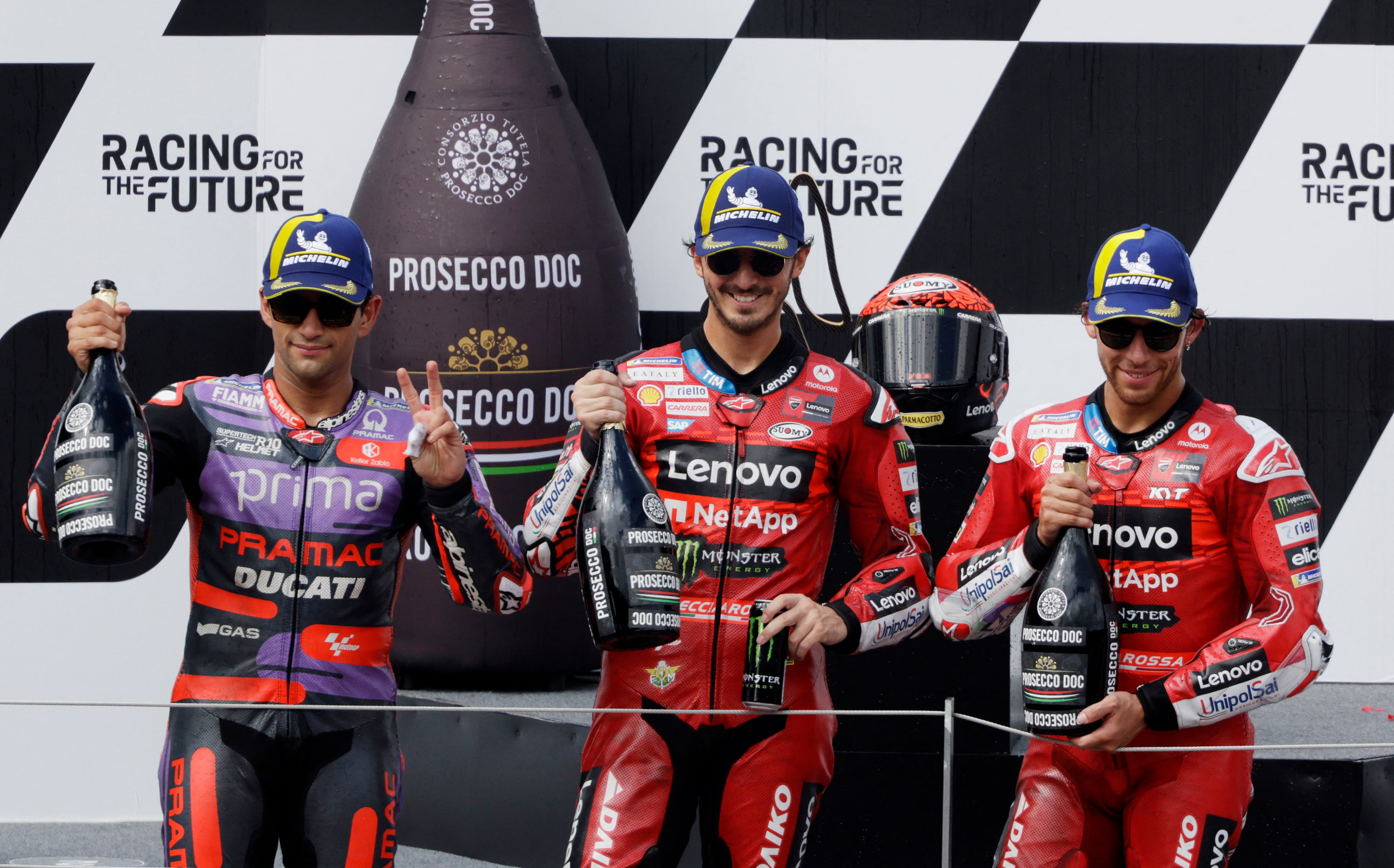 Pecco Bagnaia supera a Jorge Martín en el duelo infinito de MotoGP 