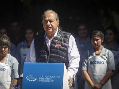 El empresario mexicano Carlos Slim.