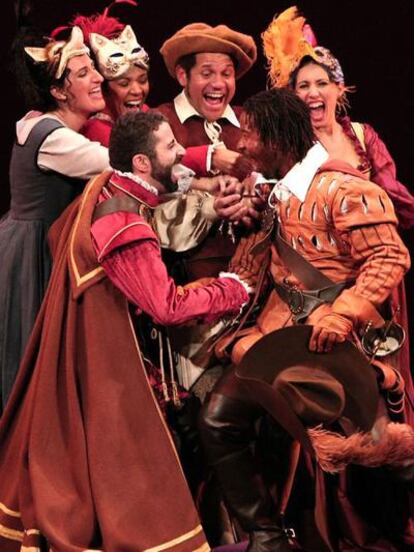 Escena de <i>Don Juan Tenorio</i>, de L'Om Teatre.