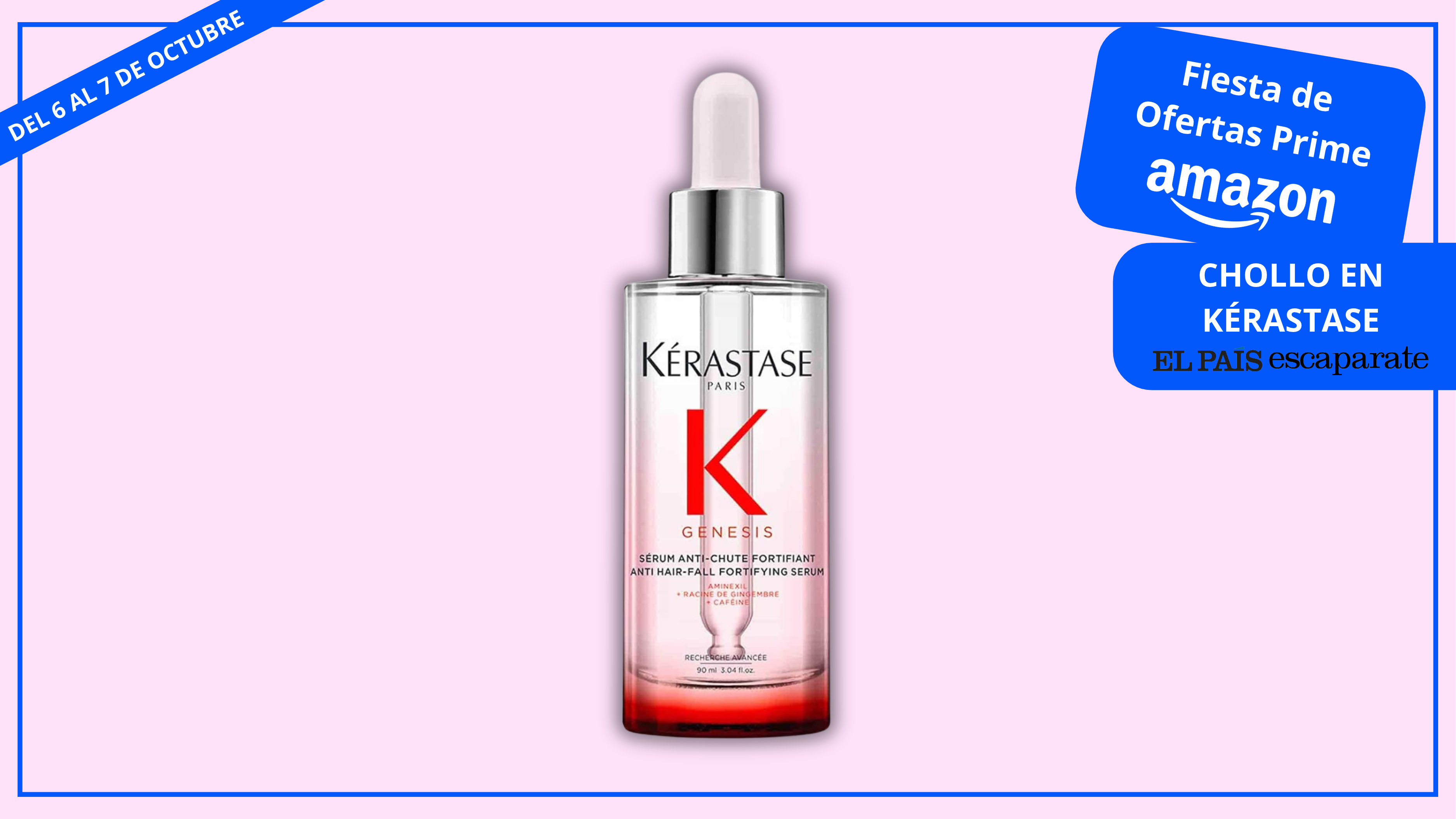 El sérum anticaída de Kérastase que arrasa en la Fiesta de Ofertas Prime: por qué todo el mundo habla de él