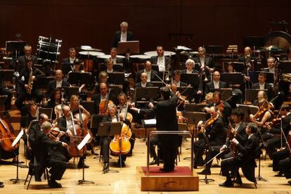 Una actuación de la Orquesta Sinfónica de Euskadi.