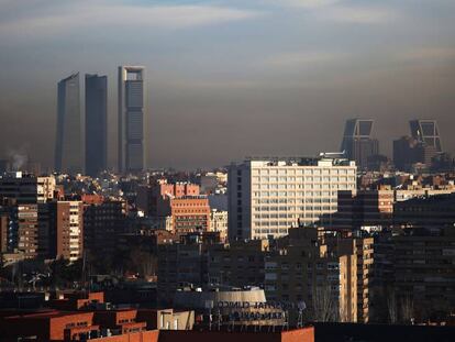 Contaminación en Madrid.