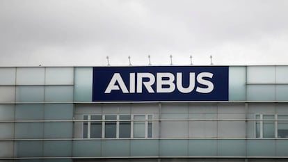 Fachada de la fábrica de Airbus en Toulouse (Francia)