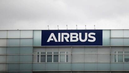 Fachada de la fábrica de Airbus en Toulouse (Francia)