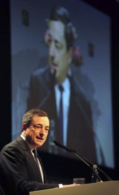 El presidente del Banco Central Europeo (BCE), Mario Draghi