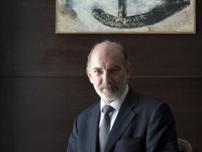 Luis Alfonso de Alba, en la Embajada de México.