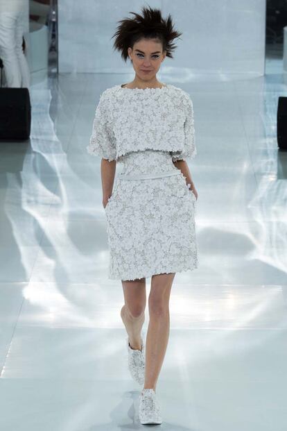 desfile alta costura primavera verano 2014 Chanel